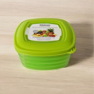 5-Piece Transparent Food Storage Container Set with Airtight Lids – BPA-Free Freezer and Fridge Containers for Vegetables and More 5-Piece Transparent Food Storage Container Set with Airtight Lids – BPA-Free Freezer and Fridge Containers for Vegetables and More