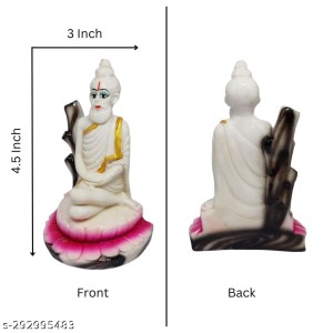 Beautiful Statue Idol Lokenath Baba Murti for Pooja, Room, Home Decoration - 4.5 inch