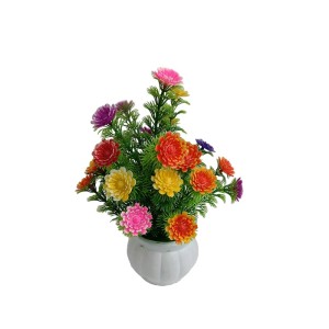 Hitech Artificial Flower Pot Multi Colour Tableware Home Decor Living Room Shop Office Bed Room Washroom & Gift Artificial Plant with Pot Pack of 1 Hitech Artificial Flower Pot Multi Colour Tableware Home Decor Living Room Shop Office Bed Room Washroom & Gift Artificial Plant with Pot Pack of 1