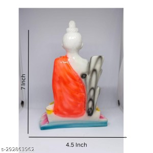 Beautiful Statue Idol Lokenath Baba Murti for Pooja, Room, Home Decoration - 7inch