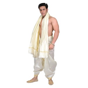 Hitech Sales Premium Silk JOR for Groom | Traditional Wedding Gathbandhan Jodh | Handcrafted Silk Border Jod | Jori for Special Ceremony Accessory - 79 inch (2 Meter) Hitech Sales Premium Silk JOR for Groom | Traditional Wedding Gathbandhan Jodh | Handcrafted Silk Border Jod | Jori for Special Ceremony Accessory - 79 inch (2 Meter)