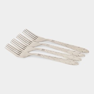 Steel Baby Fork 1 6 cm Length (Pack of 4) Steel Baby Fork 1 6 cm Length (Pack of 4)