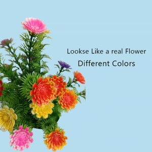Hitech Artificial Flower Pot Multi Colour Tableware Home Decor Living Room Shop Office Bed Room Washroom & Gift Artificial Plant with Pot Pack of 1 Hitech Artificial Flower Pot Multi Colour Tableware Home Decor Living Room Shop Office Bed Room Washroom & Gift Artificial Plant with Pot Pack of 1