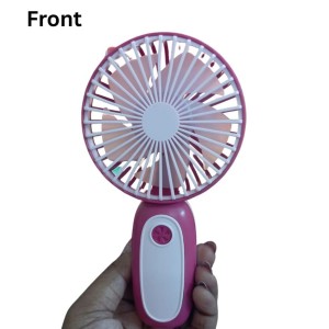 Mini Hand Fan – Portable USB Rechargeable Personal Fan, 3 Speeds, Quiet Operation, Handheld or Desk Use, Ideal for Travel, Office, Outdoor, and Summer Activities (Pink) Mini Hand Fan – Portable USB Rechargeable Personal Fan, 3 Speeds, Quiet Operation, Handheld or Desk Use, Ideal for Travel, Office, Outdoor, and Summer Activities (Pink)