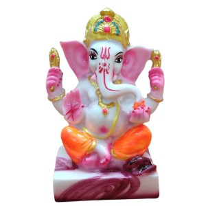 Hi Tech Sales Handcrafted Siddhi Ganesh Idol for Home Decor, Gifting Diwali, Birthday, Festivals (5 x 3 Inches) (Orange) Hi Tech Sales Handcrafted Siddhi Ganesh Idol for Home Decor, Gifting Diwali, Birthday, Festivals (5 x 3 Inches) (Orange)