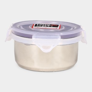 230 ml Steel Container 9.5 X 5 cm (Pack of 1) 230 ml Steel Container 9.5 X 5 cm (Pack of 1)