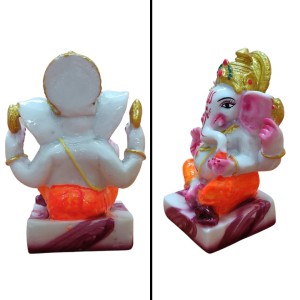 Hi Tech Sales Handcrafted Siddhi Ganesh Idol for Home Decor, Gifting Diwali, Birthday, Festivals (5 x 3 Inches) (Orange) Hi Tech Sales Handcrafted Siddhi Ganesh Idol for Home Decor, Gifting Diwali, Birthday, Festivals (5 x 3 Inches) (Orange)