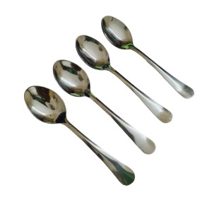 Hitech Sales Stainless Steel Dinning, Luxury Dinner Spoons, Table Spoon Set of 4, Length 7.5 inch, Dazzle Design,Daily Multipurpose Use,Dishwasher Safe Hitech Sales Stainless Steel Dinning, Luxury Dinner Spoons, Table Spoon Set of 4, Length 7.5 inch, Dazzle Design,Daily Multipurpose Use,Dishwasher Safe