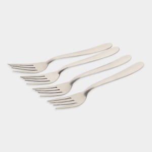 Stainless Steel Forks Set of 4, 1 8 cm Length (Pack of 4) Stainless Steel Forks Set of 4, 1 8 cm Length (Pack of 4)