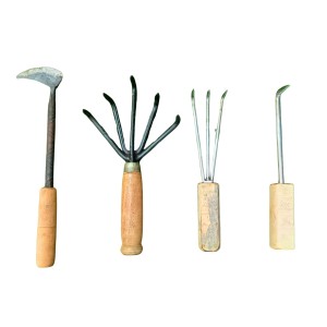HI TECH Sales Garden Hand Tools Set – 4-Piece Gardening Kit with Wooden Handles – Weeder, Cultivator, Fork & Hook – Ideal for Weeding, Digging, Loosening Soil & Planting HI TECH Sales Garden Hand Tools Set – 4-Piece Gardening Kit with Wooden Handles – Weeder, Cultivator, Fork & Hook – Ideal for Weeding, Digging, Loosening Soil & Planting