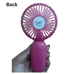 Mini Hand Fan – Portable USB Rechargeable Personal Fan, 3 Speeds, Quiet Operation, Handheld or Desk Use, Ideal for Travel, Office, Outdoor, and Summer Activities (Pink) Mini Hand Fan – Portable USB Rechargeable Personal Fan, 3 Speeds, Quiet Operation, Handheld or Desk Use, Ideal for Travel, Office, Outdoor, and Summer Activities (Pink)