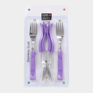 Stainless Steel Fork Set of 6, 7.4 in Length (Pack of 6) Stainless Steel Fork Set of 6, 7.4 in Length (Pack of 6)