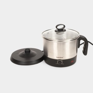 Tandem1.2 L Plastic and Steel Kettle, Plastic and Stainless Steel, 22 X 17.9 X 9.5 cm (Pack of 1) Tandem1.2 L Plastic and Steel Kettle, Plastic and Stainless Steel, 22 X 17.9 X 9.5 cm (Pack of 1)