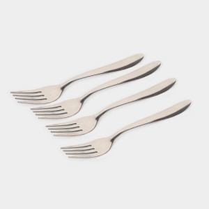 Stainless Steel Fork Set of 4 1 3.5 cm Length (Pack of 4) Stainless Steel Fork Set of 4 1 3.5 cm Length (Pack of 4)