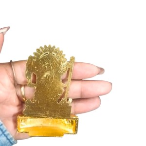 Antique Gold Metal Statue Maa Kaali Idol Showpiece for Home & Office | Hindu Goddess Decorative Murti for Puja & Mandir Office Table Showpiece (6.5cm) Antique Gold Metal Statue Maa Kaali Idol Showpiece for Home & Office | Hindu Goddess Decorative Murti for Puja & Mandir Office Table Showpiece (6.5cm)
