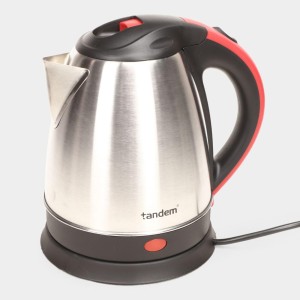 Tandem 1.5 L Stainless Steel Electric Kettle, 20.8 X 17 X 21.2 cm (Box) (Pack of 1) Tandem 1.5 L Stainless Steel Electric Kettle, 20.8 X 17 X 21.2 cm (Box) (Pack of 1)