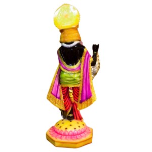 Black Lord Krishna Statue Playing Flute with Golden Crown – Hindu God Murti Idol for Home Mandir, Pooja Room, Temple Decor & Spiritual Gift Item Black Lord Krishna Statue Playing Flute with Golden Crown – Hindu God Murti Idol for Home Mandir, Pooja Room, Temple Decor & Spiritual Gift Item
