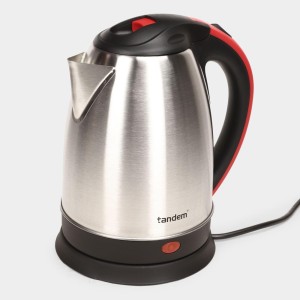 Tandem 1.8 L Stainless Steel Electric Kettle, 20.8 X 17 X 21.2 cm (Box) (Pack of 1) Tandem 1.8 L Stainless Steel Electric Kettle, 20.8 X 17 X 21.2 cm (Box) (Pack of 1)