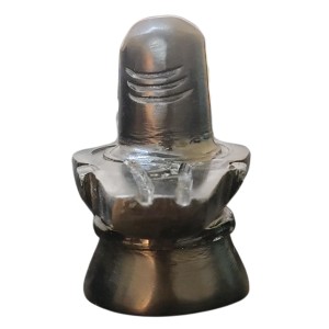 HiTechMart Black Marble Shivling Idol, 3 Inch Lord Shiva Shivalingam Murti for Home Puja and Shivratri, Medium Size, 230g Black Stone Shivling for Worship and Decor HiTechMart Black Marble Shivling Idol, 3 Inch Lord Shiva Shivalingam Murti for Home Puja and Shivratri, Medium Size, 230g Black Stone Shivling for Worship and Decor