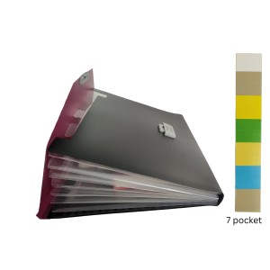 Hitech Sales Expanding File Folder A4 Size 7 Pocket with Buckle closuree Aesthetic Maroon & Black xpanding Document Organizer for documents Buckle Storage Multi-Pocket (Aesthetic Maroon & Black) Hitech Sales Expanding File Folder A4 Size 7 Pocket with Buckle closuree Aesthetic Maroon & Black xpanding Document Organizer for documents Buckle Storage Multi-Pocket (Aesthetic Maroon & Black)