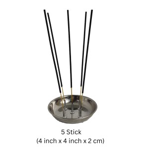 Stainless Steel Incense Holder Round Stand with ash Catcher agarbatti Puja Prayer Agardaan dhoop Round-Shaped for Home Office Temple puja Ash Sticks (4 x 4) Stainless Steel Incense Holder Round Stand with ash Catcher agarbatti Puja Prayer Agardaan dhoop Round-Shaped for Home Office Temple puja Ash Sticks (4 x 4)