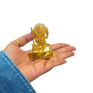 Antique Gold Metal Statue Maa Kaali Idol Showpiece for Home & Office | Hindu Goddess Decorative Murti for Puja & Mandir Office Table Showpiece (6.5cm) Antique Gold Metal Statue Maa Kaali Idol Showpiece for Home & Office | Hindu Goddess Decorative Murti for Puja & Mandir Office Table Showpiece (6.5cm)