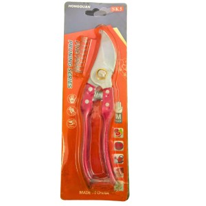 HI TECH Sales HONGQUAN SK5 Multipurpose Flower Cutter for Gardening – Carbon Steel Pruning Shears with Ergonomic Handle Pruners for Plants, Roses, and Branches – Medium Size, Red HI TECH Sales HONGQUAN SK5 Multipurpose Flower Cutter for Gardening – Carbon Steel Pruning Shears with Ergonomic Handle Pruners for Plants, Roses, and Branches – Medium Size, Red