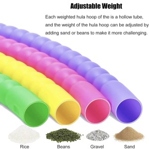Hitech Sales Hula Hoop Ring for Fitness. Gymnastic & Other Weight Loss Exercises, Detachable & Easy to Assemble, Weight - 200 GMS, Multicolor Hitech Sales Hula Hoop Ring for Fitness. Gymnastic & Other Weight Loss Exercises, Detachable & Easy to Assemble, Weight - 200 GMS, Multicolor