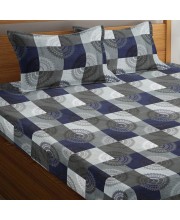 Hitech Sales Blue Microfiber Double Bedsheet | Soft, Durable & Fade-Resistant | Ideal for Double Bed | Easy Care & Washable Hitech Sales Blue Microfiber Double Bedsheet | Soft, Durable & Fade-Resistant | Ideal for Double Bed | Easy Care & Washable