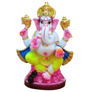 Hi Tech Sales Handcrafted Siddhi Ganesh Idol for Home Decor, Gifting Diwali, Birthday, Festivals (6 x 3 Inches) (Multicolor) Hi Tech Sales Handcrafted Siddhi Ganesh Idol for Home Decor, Gifting Diwali, Birthday, Festivals (6 x 3 Inches) (Multicolor)