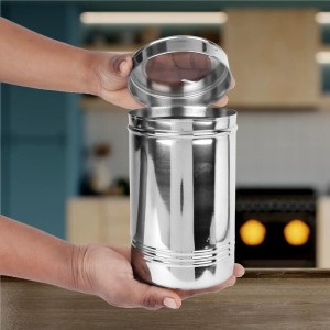 1.5 L Stainless Steel Container, 1 0 X 17.5 cm (Pack of 1) 1.5 L Stainless Steel Container, 1 0 X 17.5 cm (Pack of 1)