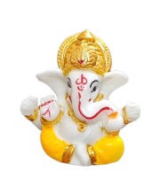 HiTechMart Lord Ganesha Mini Idol for Home, Office, Cardashboard – Divine Hindu God Ganpati Murti for Puja, Decor & Gifting – Vastu & Spiritual Blessings HiTechMart Lord Ganesha Mini Idol for Home, Office, Cardashboard – Divine Hindu God Ganpati Murti for Puja, Decor & Gifting – Vastu & Spiritual Blessings