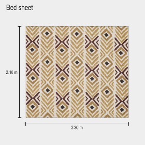 Hitech Sales Brown Polycotton Double Bedsheet | Soft, Durable & Fade-Resistant | Ideal for Double Bed | Easy Care & Washable Hitech Sales Brown Polycotton Double Bedsheet | Soft, Durable & Fade-Resistant | Ideal for Double Bed | Easy Care & Washable