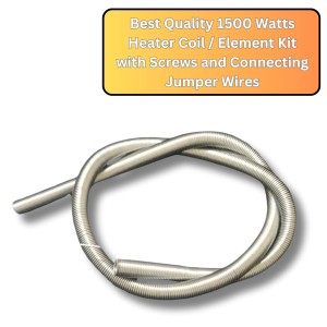 HiTechMart 1500W Heating Element Coil Wire 40.8cm Long Silver Tone (Pack of 1) HiTechMart 1500W Heating Element Coil Wire 40.8cm Long Silver Tone (Pack of 1)