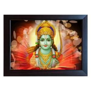 Hitech Bhagwan Ram Laminated Photo Frame || for Table, Study & Living Room, Pooja, Gifts || Divine Blessings for Your Home || Synthetic Wood Base and Front Face - Glass || 8 x 6 inch Hitech Bhagwan Ram Laminated Photo Frame || for Table, Study & Living Room, Pooja, Gifts || Divine Blessings for Your Home || Synthetic Wood Base and Front Face - Glass || 8 x 6 inch