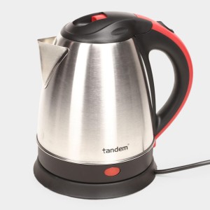 Tandem 1.5 L Stainless Steel Electric Kettle, 20.8 X 17 X 21.2 cm (Box) (Pack of 1) Tandem 1.5 L Stainless Steel Electric Kettle, 20.8 X 17 X 21.2 cm (Box) (Pack of 1)