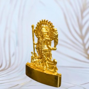 Antique Gold Metal Statue Maa Kaali Idol Showpiece for Home & Office | Hindu Goddess Decorative Murti for Puja & Mandir Office Table Showpiece (6.5cm) Antique Gold Metal Statue Maa Kaali Idol Showpiece for Home & Office | Hindu Goddess Decorative Murti for Puja & Mandir Office Table Showpiece (6.5cm)