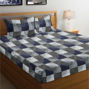 Hitech Sales Blue Microfiber Double Bedsheet | Soft, Durable & Fade-Resistant | Ideal for Double Bed | Easy Care & Washable Hitech Sales Blue Microfiber Double Bedsheet | Soft, Durable & Fade-Resistant | Ideal for Double Bed | Easy Care & Washable