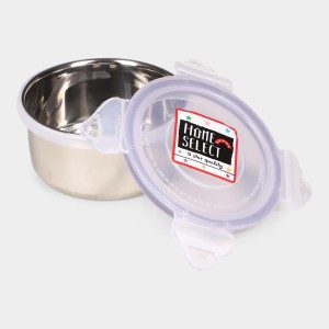 230 ml Steel Container 9.5 X 5 cm (Pack of 1) 230 ml Steel Container 9.5 X 5 cm (Pack of 1)
