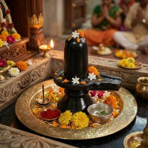 Black Shivling Showpiece for Puja | Lord Shiva Lingam Idol with Base | Religious Decorative Statue for Home Temple, Office & Spiritual Décor | Resin Shivling Murti (Black Finish) Black Shivling Showpiece for Puja | Lord Shiva Lingam Idol with Base | Religious Decorative Statue for Home Temple, Office & Spiritual Décor | Resin Shivling Murti (Black Finish)