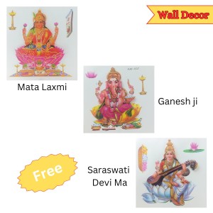 Laxmi Ganesh Murti Idol with Free Stickers by Hi Tech Sales | Hindu Goddess Lakshmi & Lord Ganesha Statue for Puja, Temple, Home & Office Decor | Diwali Festival Spiritual Gift Laxmi Ganesh Murti Idol with Free Stickers by Hi Tech Sales | Hindu Goddess Lakshmi & Lord Ganesha Statue for Puja, Temple, Home & Office Decor | Diwali Festival Spiritual Gift