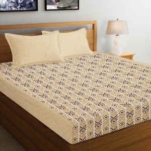 Hitech Sales Brown Polycotton Double Bedsheet | Soft, Durable & Fade-Resistant | Ideal for Double Bed | Easy Care & Washable Hitech Sales Brown Polycotton Double Bedsheet | Soft, Durable & Fade-Resistant | Ideal for Double Bed | Easy Care & Washable