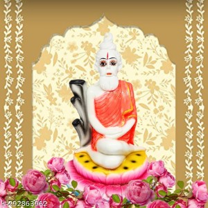 Beautiful Statue Idol Lokenath Baba Murti for Pooja, Room, Home Decoration - 7inch