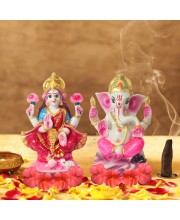 Laxmi Ganesh Murti for Diwali Puja | Hindu Goddess Laxmi & God Ganesha Idol | Home, Office & Temple Decoration | Spiritual Gift Item for Festivals Laxmi Ganesh Murti for Diwali Puja | Hindu Goddess Laxmi & God Ganesha Idol | Home, Office & Temple Decoration | Spiritual Gift Item for Festivals