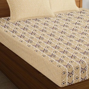 Hitech Sales Brown Polycotton Double Bedsheet | Soft, Durable & Fade-Resistant | Ideal for Double Bed | Easy Care & Washable Hitech Sales Brown Polycotton Double Bedsheet | Soft, Durable & Fade-Resistant | Ideal for Double Bed | Easy Care & Washable