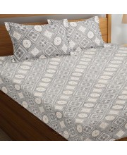 Hitech Sales Microfiber Double Bedsheet - Grey | Soft, Durable & Fade-Resistant | Ideal for Double Bed | Easy Care & Washable Hitech Sales Microfiber Double Bedsheet - Grey | Soft, Durable & Fade-Resistant | Ideal for Double Bed | Easy Care & Washable
