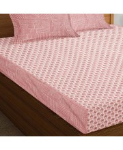 Hitech Sales Pink Polycotton Double Bedsheet | Soft, Durable & Fade-Resistant | Ideal for Double Bed | Easy Care & Washable Hitech Sales Pink Polycotton Double Bedsheet | Soft, Durable & Fade-Resistant | Ideal for Double Bed | Easy Care & Washable