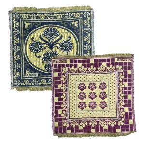 Hitech Sales Pure Cotton Puja Aasan Set Designer Prayer Mats for Puja, Meditation or Sitting on Floor & Multipurpose Use - Size 20 x 20 inch (Multicolor) (2) Hitech Sales Pure Cotton Puja Aasan Set Designer Prayer Mats for Puja, Meditation or Sitting on Floor & Multipurpose Use - Size 20 x 20 inch (Multicolor) (2)
