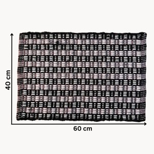 Hitech Rugs Microfiber Door Mat | Indoor & Outdoor Easy Clean Mats for Living Room, Bathroom, Kitchen, Entrance | Pack of 1, Round Shape, Red Hitech Rugs Microfiber Door Mat | Indoor & Outdoor Easy Clean Mats for Living Room, Bathroom, Kitchen, Entrance | Pack of 1, Round Shape, Red