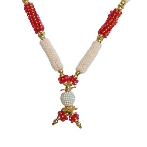 Hitech Sales Artificial Pearl and Bead Decorative Garland Mala for Pooja, Mandir, Home Decor, and Festivals | Multicolor Design with Pendant Hanging Hitech Sales Artificial Pearl and Bead Decorative Garland Mala for Pooja, Mandir, Home Decor, and Festivals | Multicolor Design with Pendant Hanging